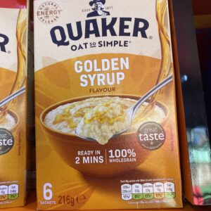 Quaker Golden Syrup Oats