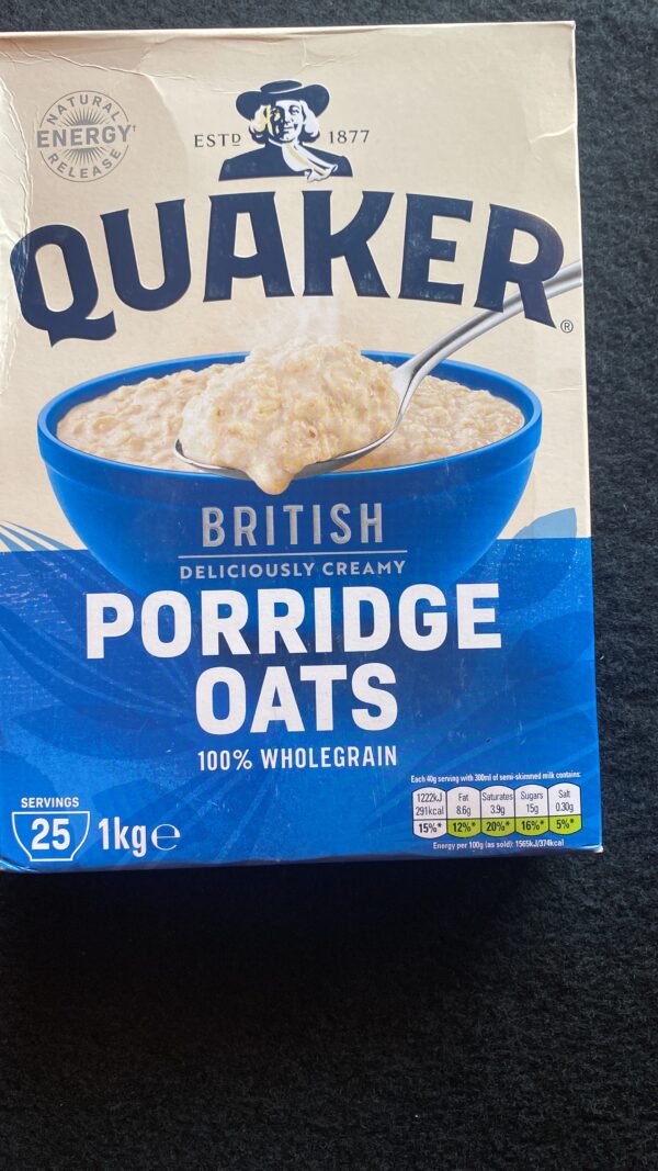 British Deliciously Creamy Porridge Oats