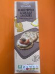 Black Pepper & Sea Salts Crackers